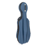 Sonix 45VC moulded cello case in blue – 4/4 size