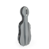 Sonix 45VC moulded cello case in grey – 1/2 size