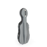 Sonix 45VC moulded cello case in grey – 1/4 size