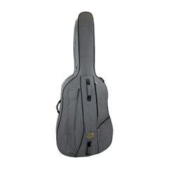 Tom & Will double bass gig bag 3/4 size – Grey with red interior