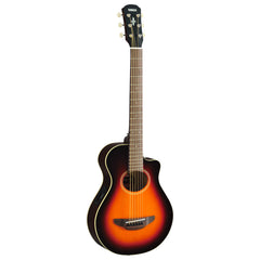 Yamaha APXT2 3/4 cutaway travel electro-acoustic guitar in gloss – Old Violin Sunburst