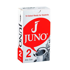 Juno box of 10 x Eb alto saxophone reeds – 2.0
