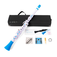 Nuvo N120 Clarineo outfit – White with blue trim