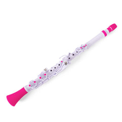 Nuvo N120 Clarineo outfit – White with pink trim