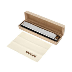 Suzuki Octave 24-hole tremolo harmonica – C#