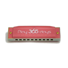 Suzuki Play 365 Days 10-hole diatonic harmonica – Red
