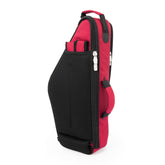 Tom & Will alto sax gig bag – Burgundy with grey interior