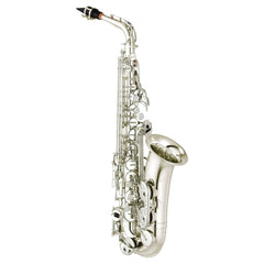 Yamaha YAS480 intermediate Eb alto saxophone outfit – Silver plate