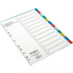 MODEST DIVIDER 12 COL PVC W-N MS 212
