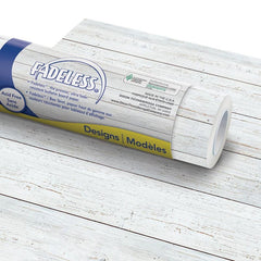 PAC FADELESS DISPLAY PAPER ROLL 1218MMX3.6M WHITE SHIPLAP 1PC -Min Qty 4