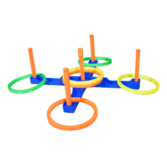 DS Ring Toss Game Set (5 Target, 6 Rings)