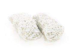 DS Football Replacement Net (Pair) - 3.60m x 1.8m White