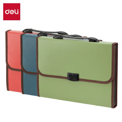DELI E5559,Twin ColorSeries Expanding File WithPocket