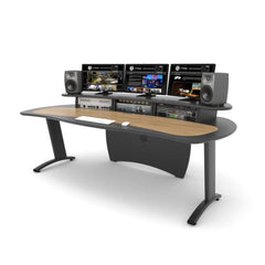 AKA Design ProEdit studio desk – Grey & Oak