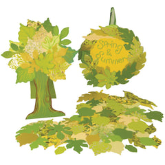 Spring-Summer Leaf Assortment Pk250