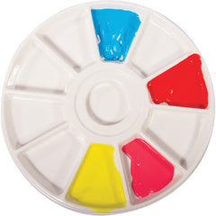 Paint Palette 10 Well Circular
