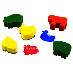 Painting Sponges Animal Pk5