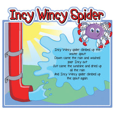 Wall Boards- Incy Wincy Spider 650Mm