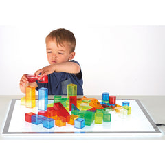 Translucent Col Blocks 50Pce