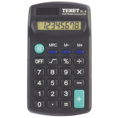 Calculator Key Stage 1&2 Blk Pk6