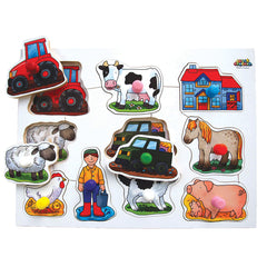 Farm Peg Puzzle