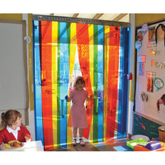 Strip Door- Rainbow Single 984Mm Wid
