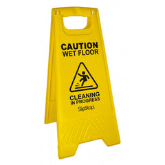 Sign-'Caution Wet Floor-'Freestanding