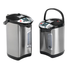 Thermo Pot S-S-Black Lid 5 Litre