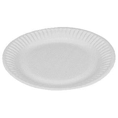 White Paper Plate, Pk100