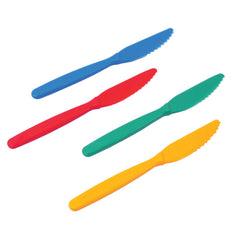 Knife Polycarb Small Pk10 Yellow