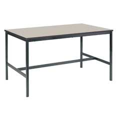 H-Table 850Mm Ailsa Top-Charc Edge