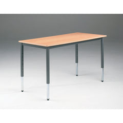 Table Height Adjustable - Yellow