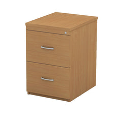 F-Cab. 2 Drawer 485X600X725 Beech