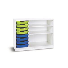 8 Tray Unit Grey