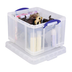 Box Really Useful Clear 42L