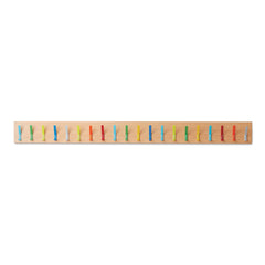 C-Room Mfc Board With 20 Hooks Beech