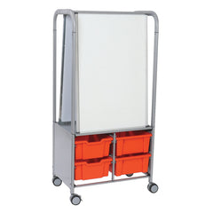 Silver 2 Mag Brds 4 Trays Trop Orng