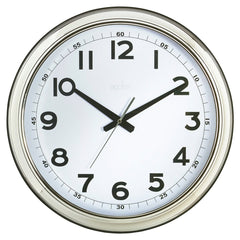 Clock Large Chrome 18-"