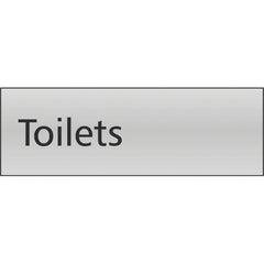 Sign Toilets Saa 300X100Mm