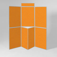 L-Fold.Display Kit 7 Panel Orange