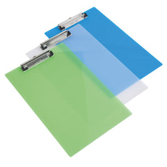 A4 F-Cap Transp Clip-B Asst Pk10