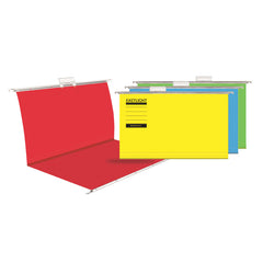 File Suspension F-Cap Asst Col.Bx50