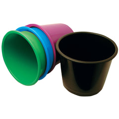 Bin Waste Polyprop.14Lt Black Each