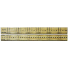 Ruler H-W Grad Cm & 0.5Cm Front Pk50