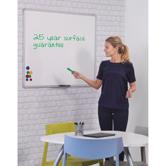 Whiteboard Magnetic 180X120Cm