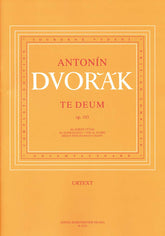 Dvorak Te Deum Op.103 Vocal score