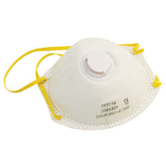 Dust Mask/Respirator Ffp2 P2V Bx10