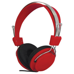 Soundlab stereo headphones - Red