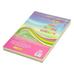 FIS®COLOR PHOTOCOPY PAPER A4 80G 10 ASSORTED COLORS 200SH