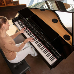 Roland GP-6 digital grand piano - Polished Ebony